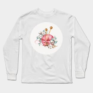 flowers and yarn Long Sleeve T-Shirt